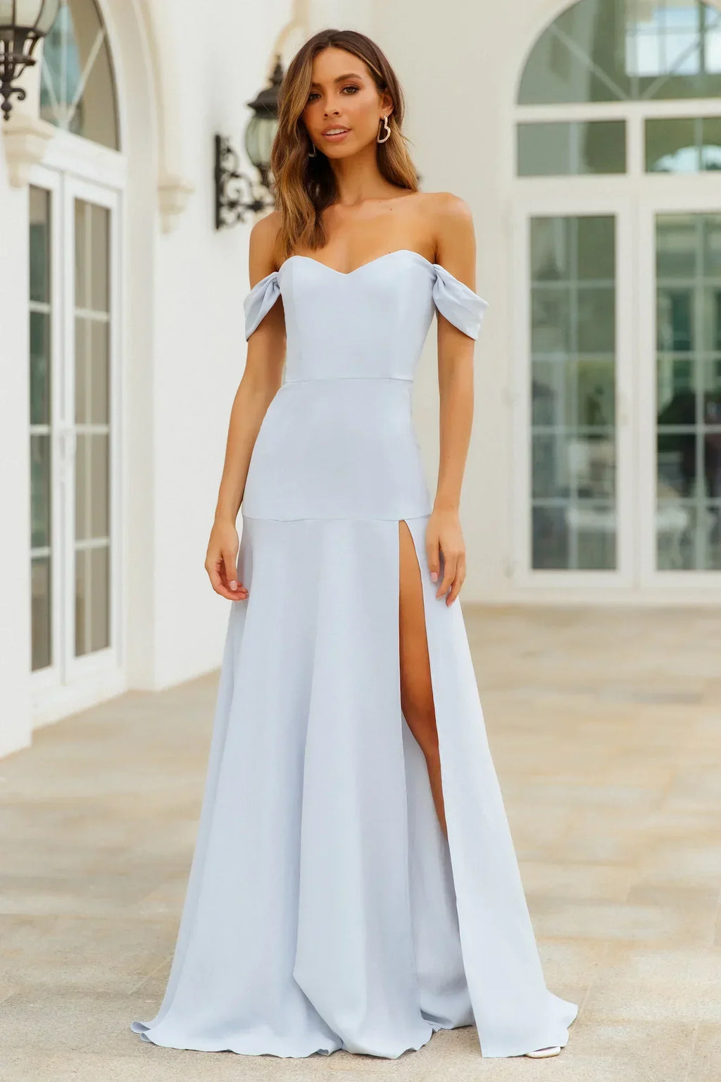 Blushing Cinderella Maxi Dress