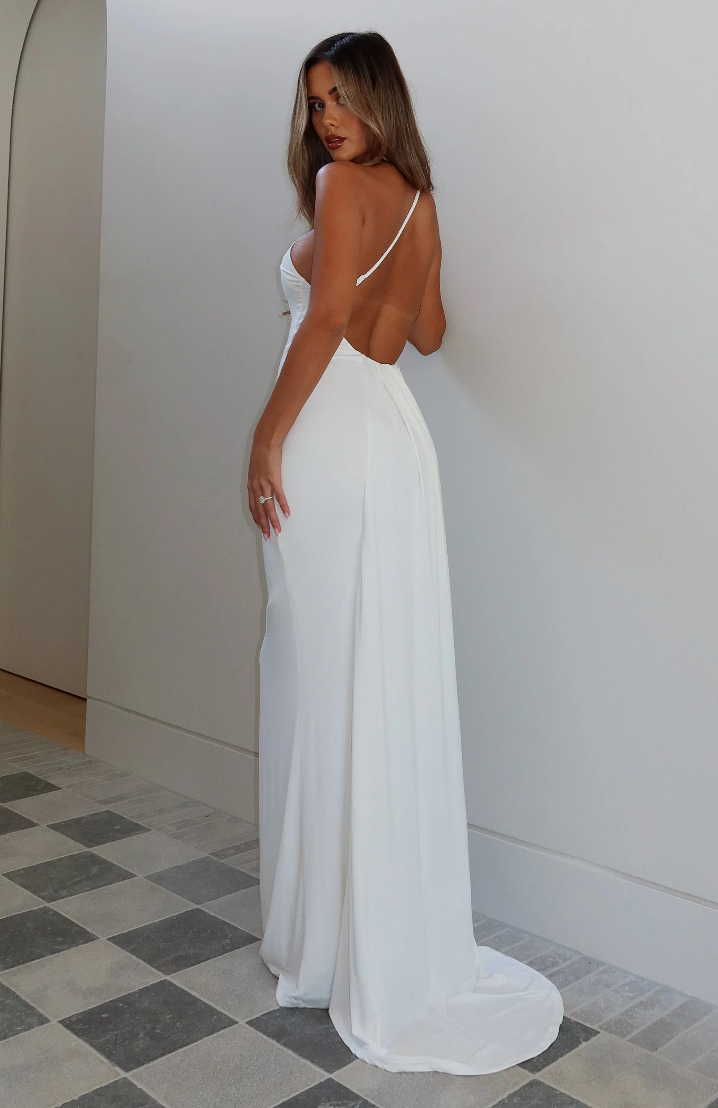 Our Love Story Maxi Dress Off White