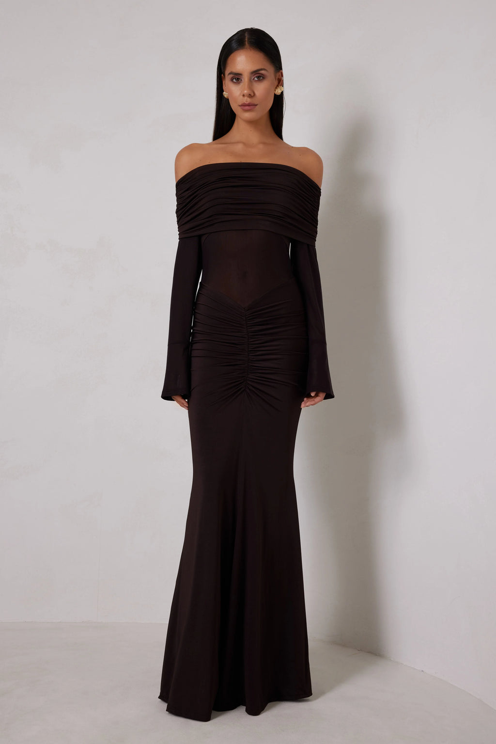 Paige Dress - Espresso