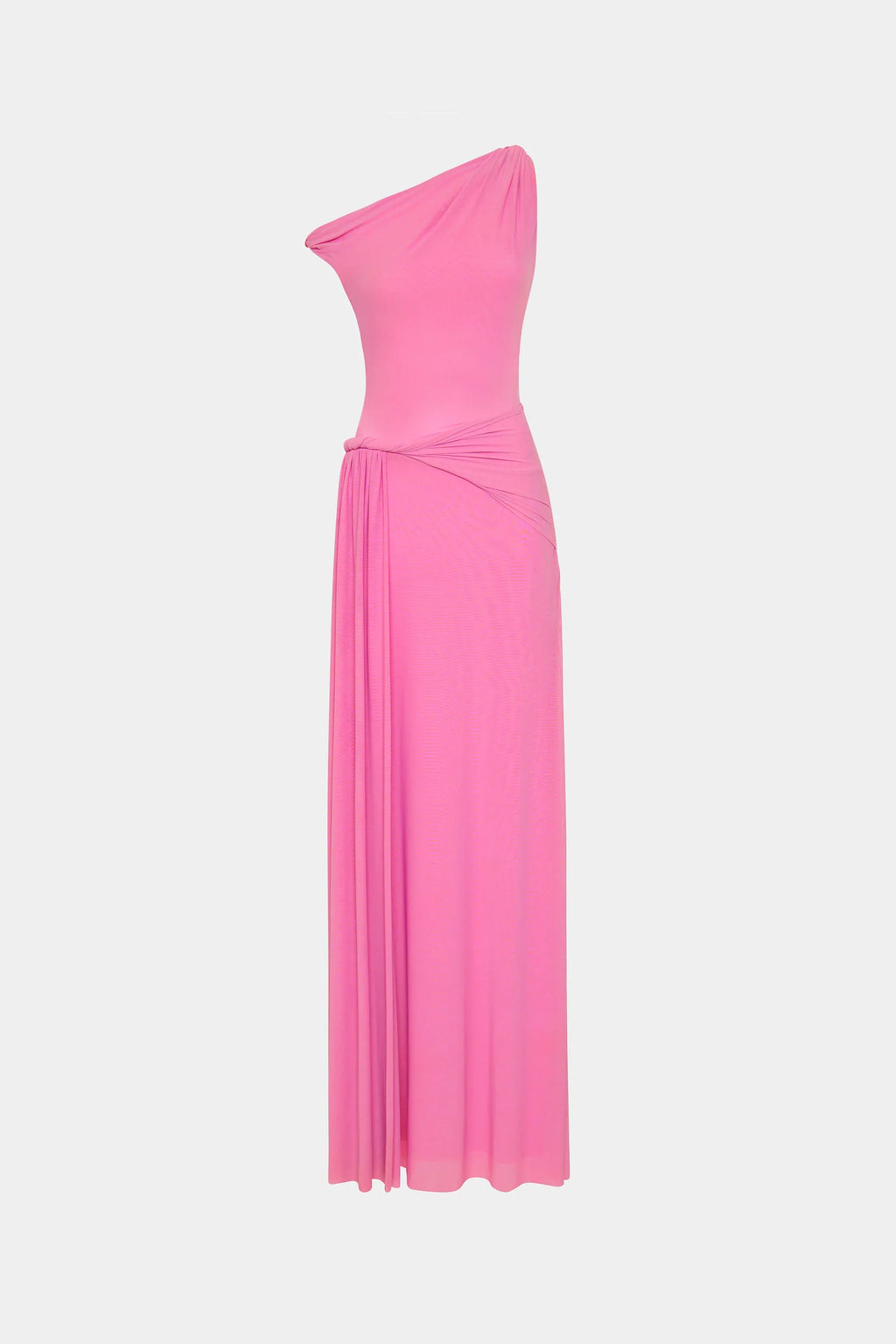 Misha Sisal Mesh Maxi Dress - Orchard Pink
