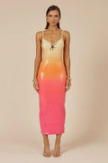 Benito Midi Dress - Tropical