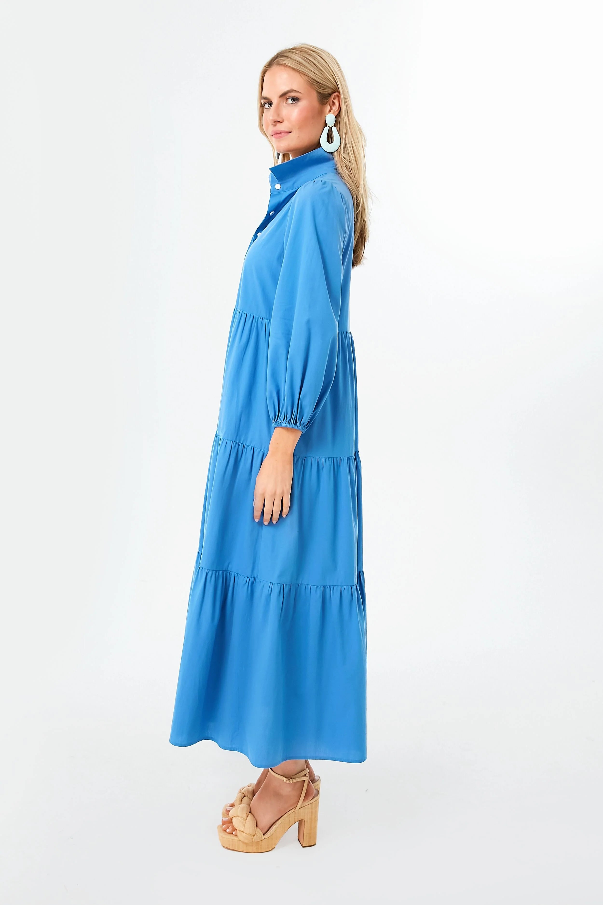 Cyprus Blue Mabel Maxi Dress