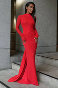 Monaco Gown - Cherry Red