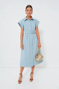 Slate Blue Chloe Dress