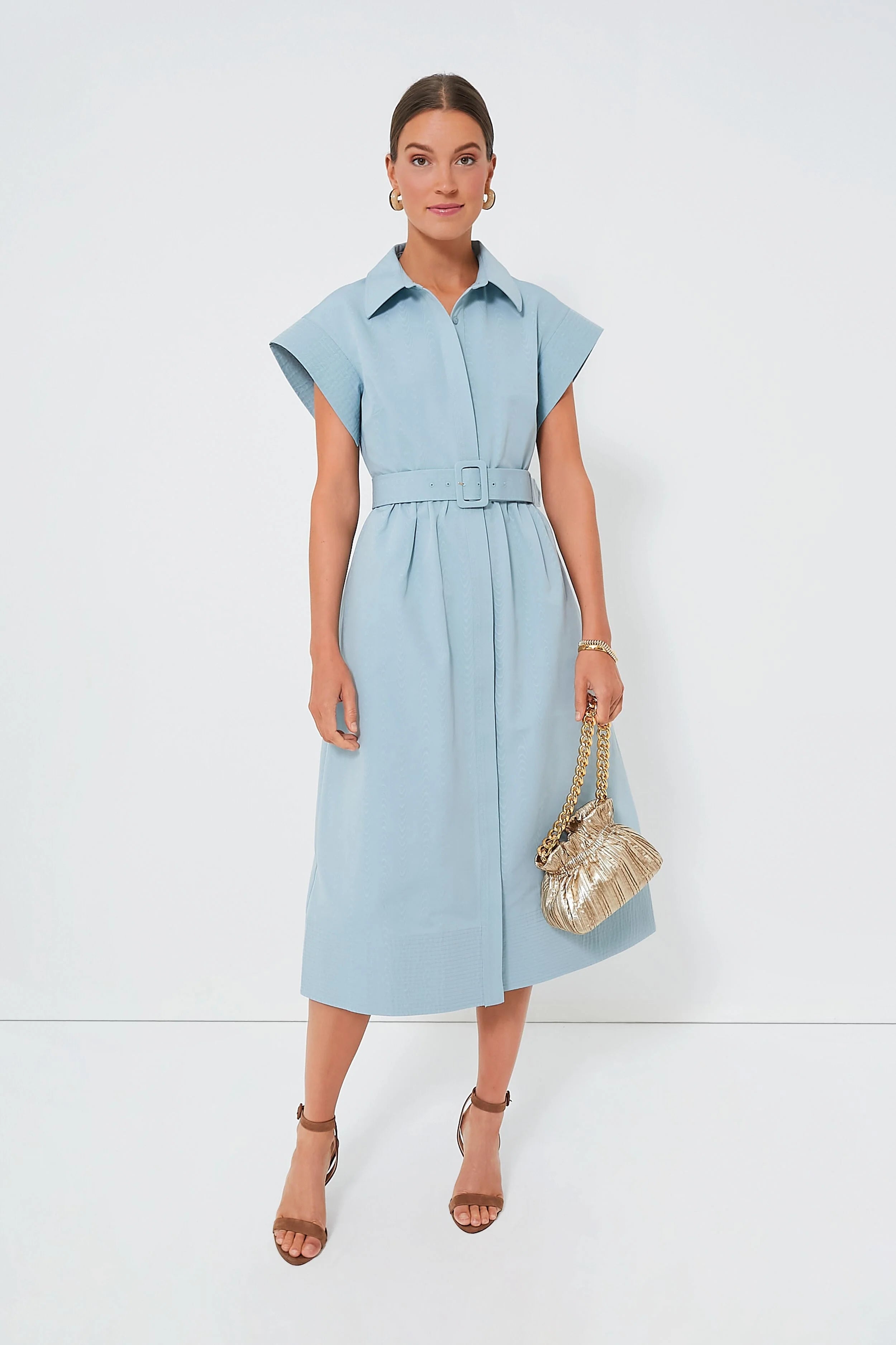 Slate Blue Chloe Dress