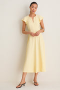 Double Cream Gisa Zip Dress