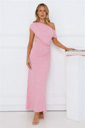 In My Style Era Off Shoulder Maxi Dress