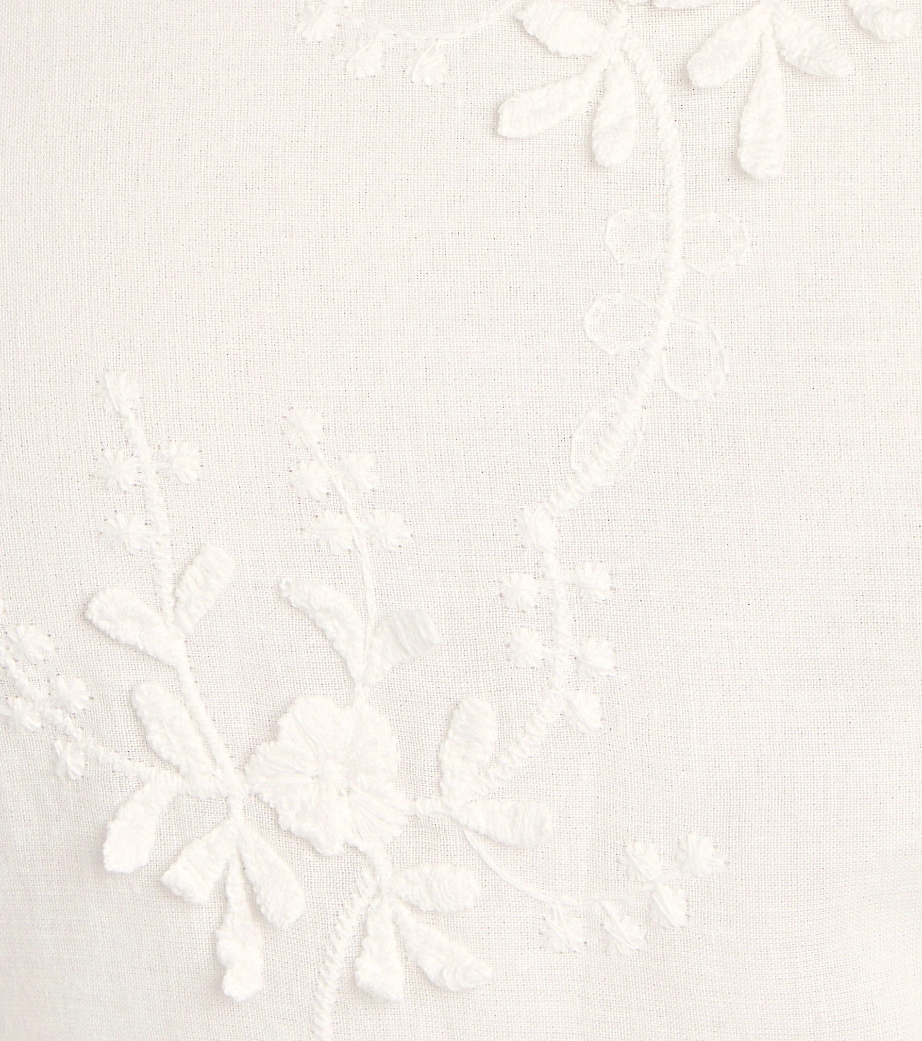 Cottage Charm Eyelet Mini Dress