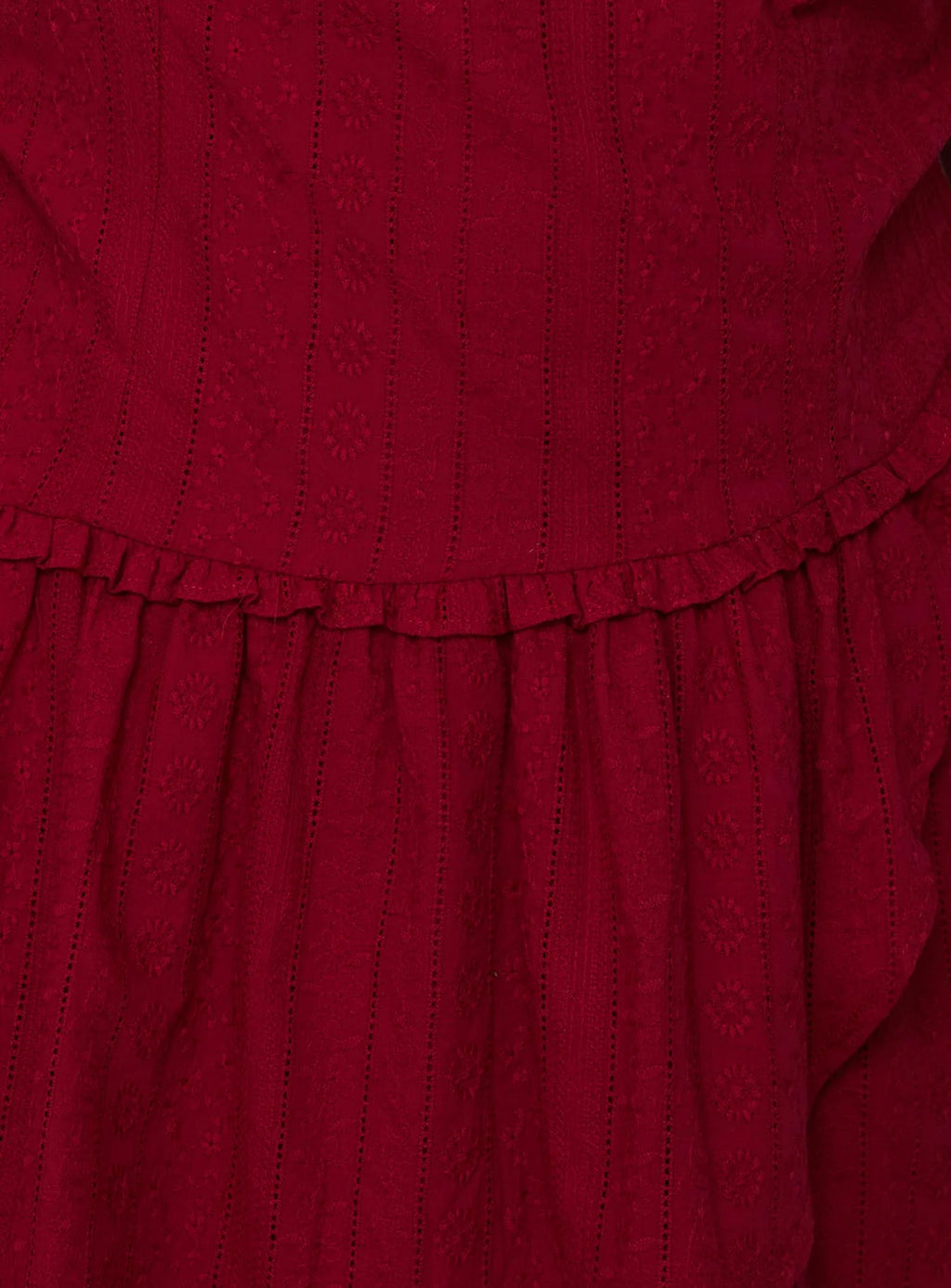 Cosie Mini Dress Red Curve