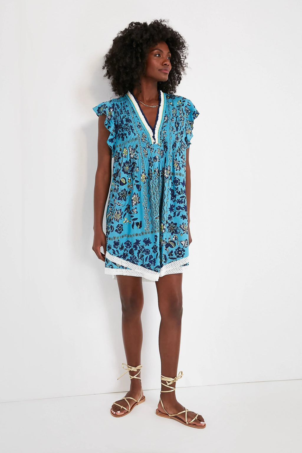 Sky Botanique Sasha Mini Dress