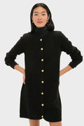 Black Knit Jaq Mini Dress