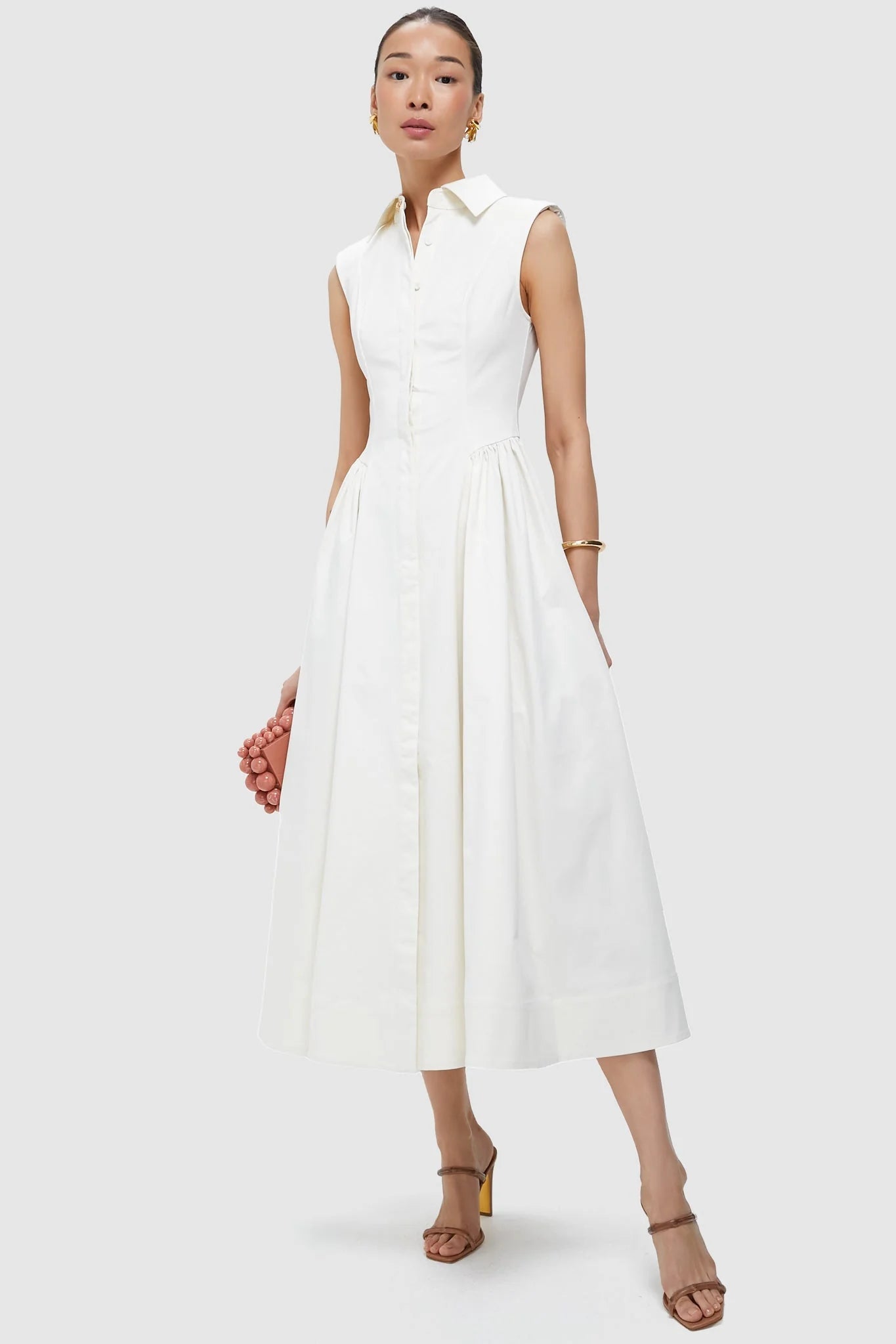 Parchment Chavela Dress