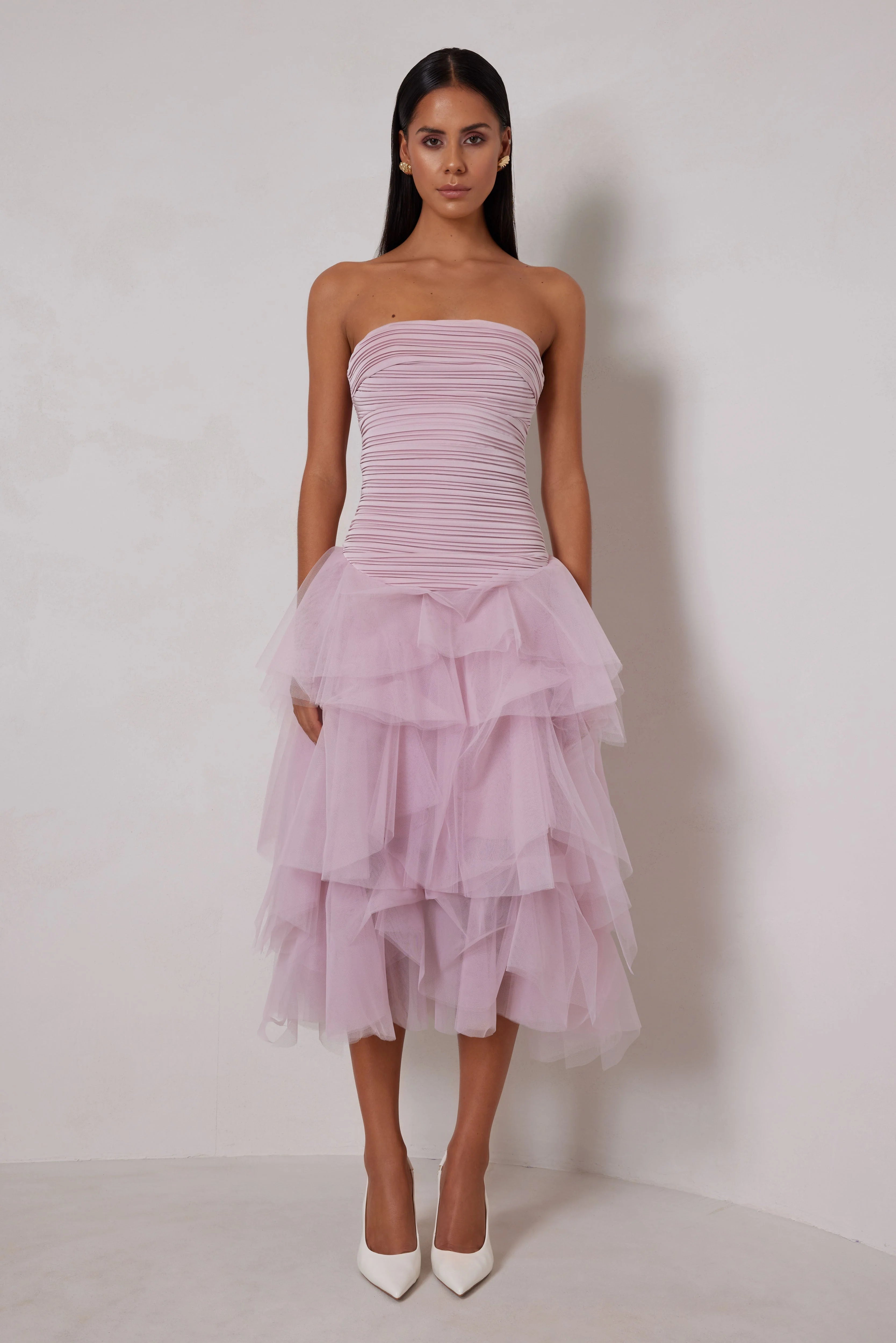 Celine Dress - Rose Pink