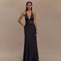 Livette - Satin Maxi Dress