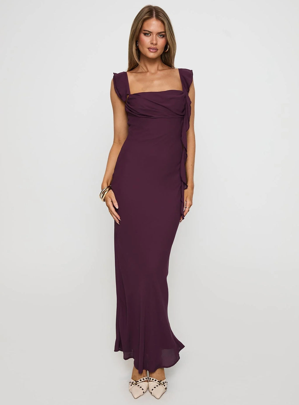Lanai Maxi Dress Plum