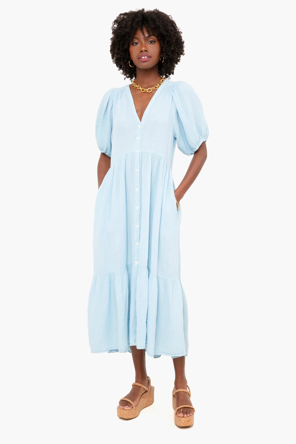 Cyprus Blue Lennox Dress