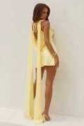 Gabriella Mini Dress - Lemon