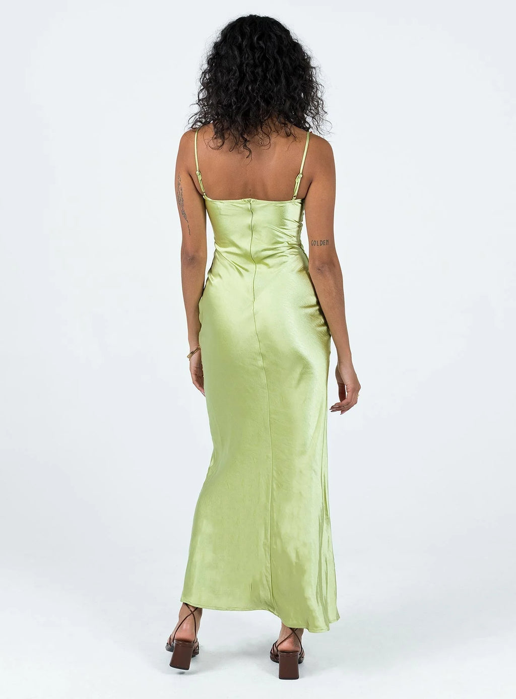 Kenzie Maxi Dress Green Lower Impact