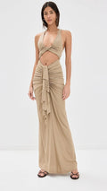 Christopher Esber Vivenda Drape Front Dress  Vivenda Drape Front Dress