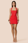 Nookie Belleza Mini Dress - Cherry