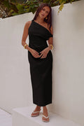 Jasmin Midi Dress - Black