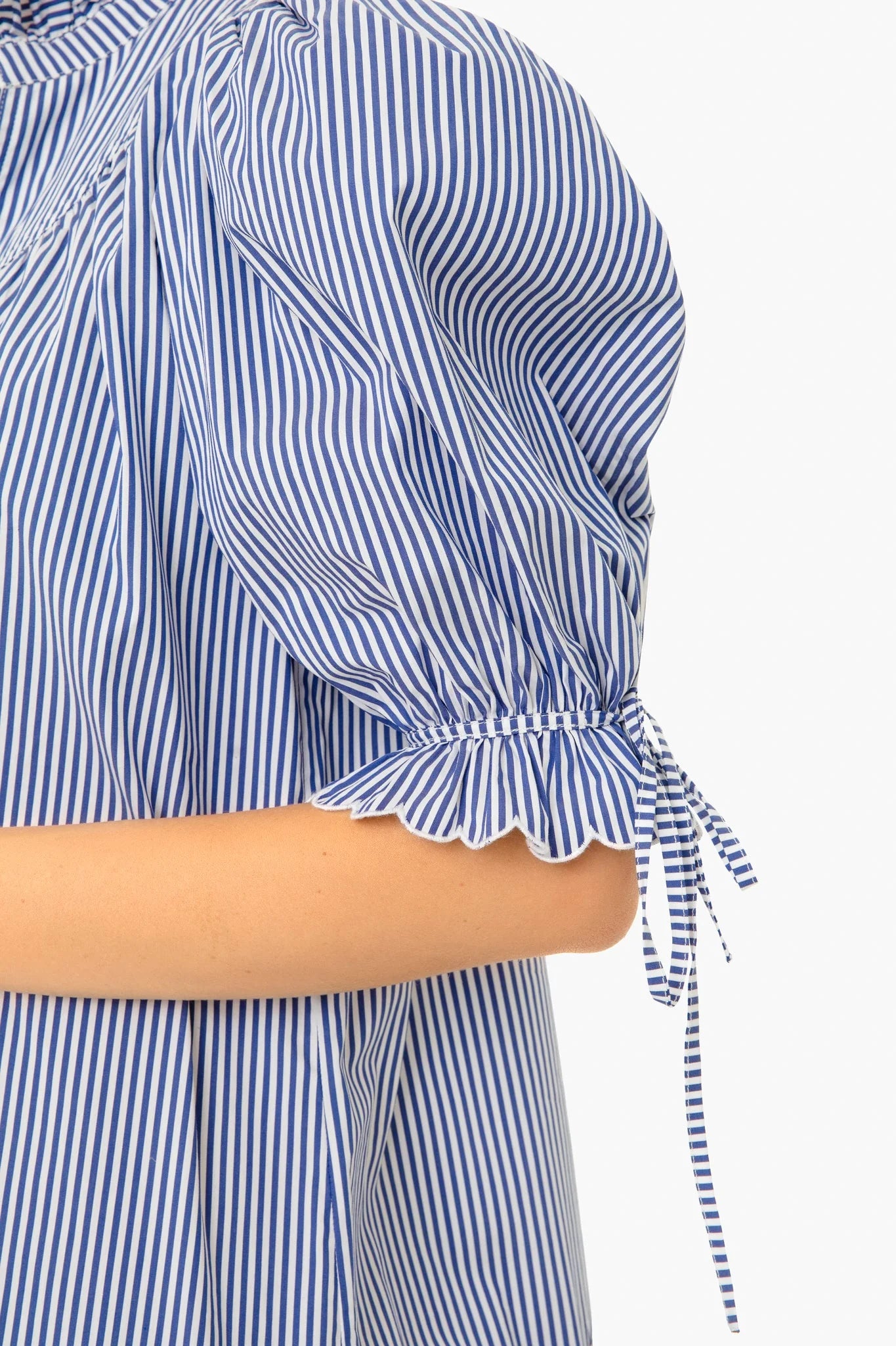 Blue Stripe Holloway Dress