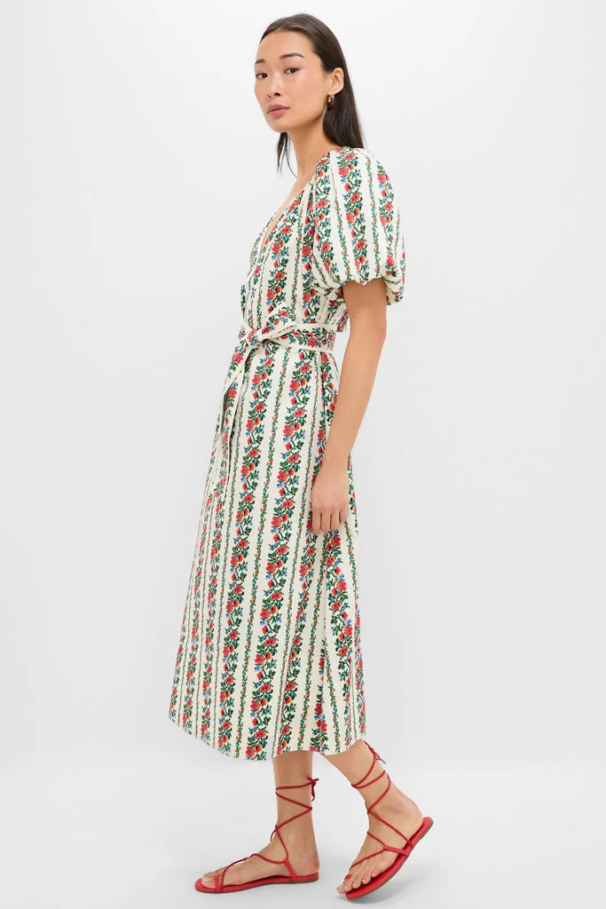 Tapestry Floral Fairground Dress