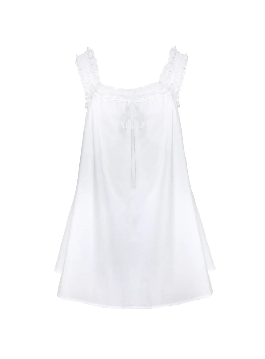 Swing Mini Dress White