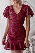 Alexia Dress - Red