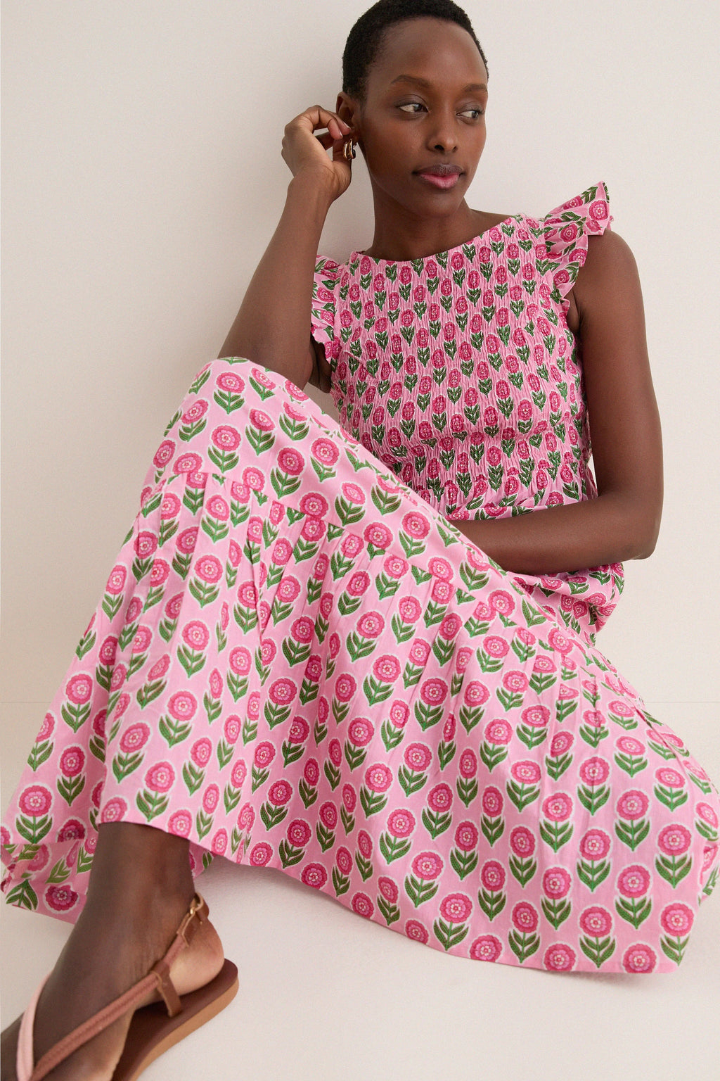 Marigold Blush David Bowie Dress