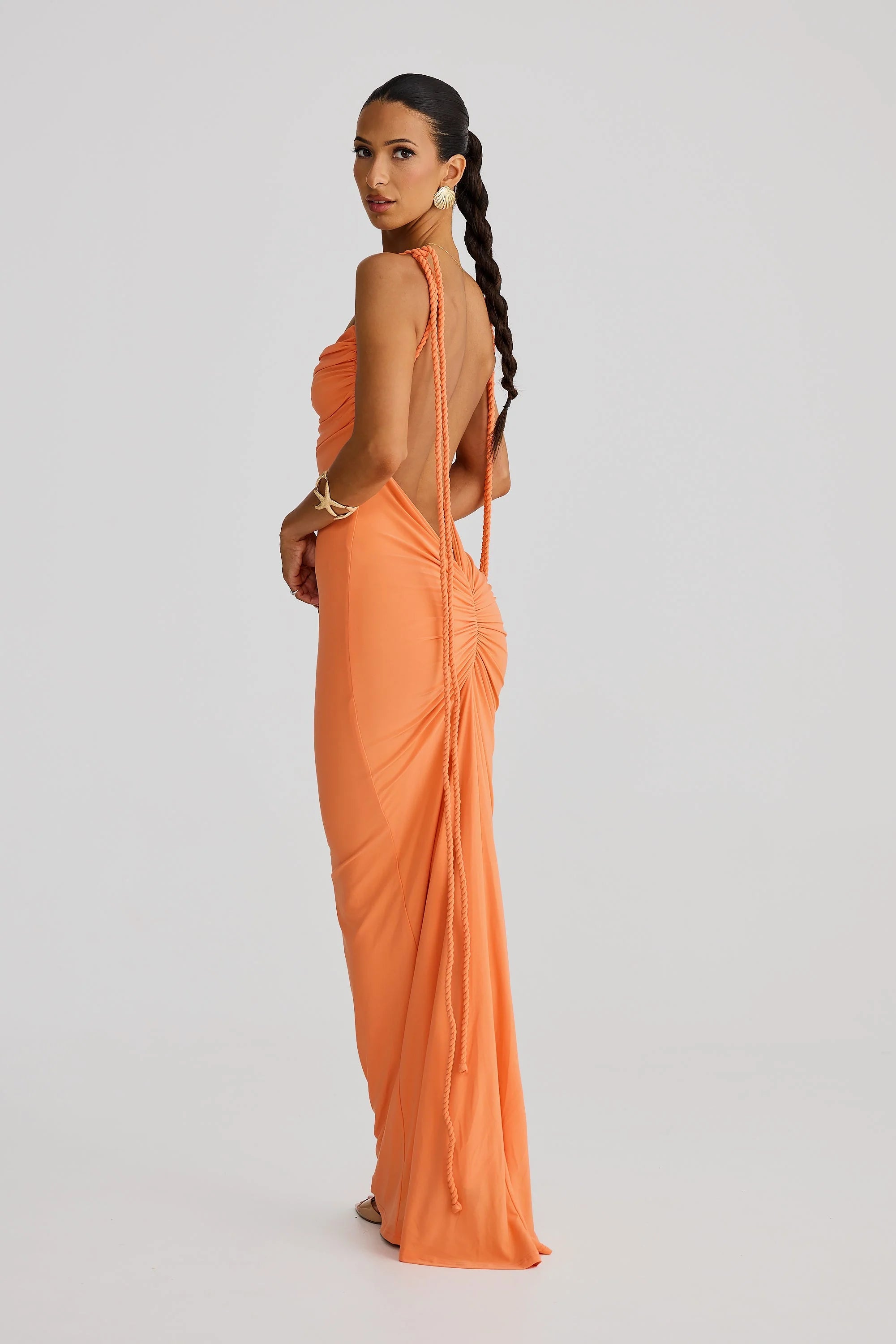 Amora Gown - Papaya