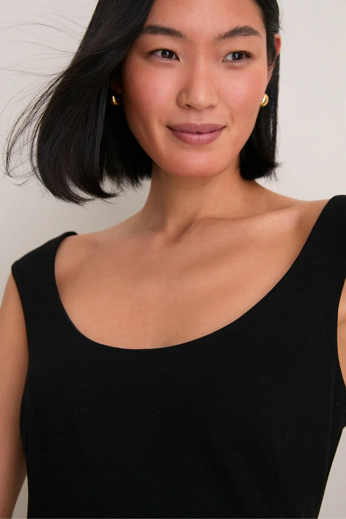 Noir Romy Midi Dress