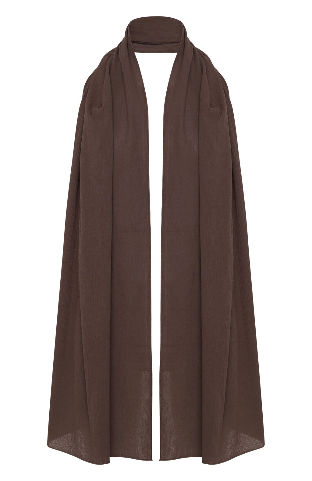 Coming Up Scarf Chocolate