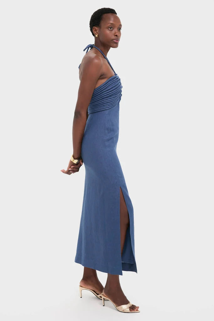 Indigo Mezcalitos Midi Dress