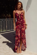 Kiata Maxi Dress - Eliana Red