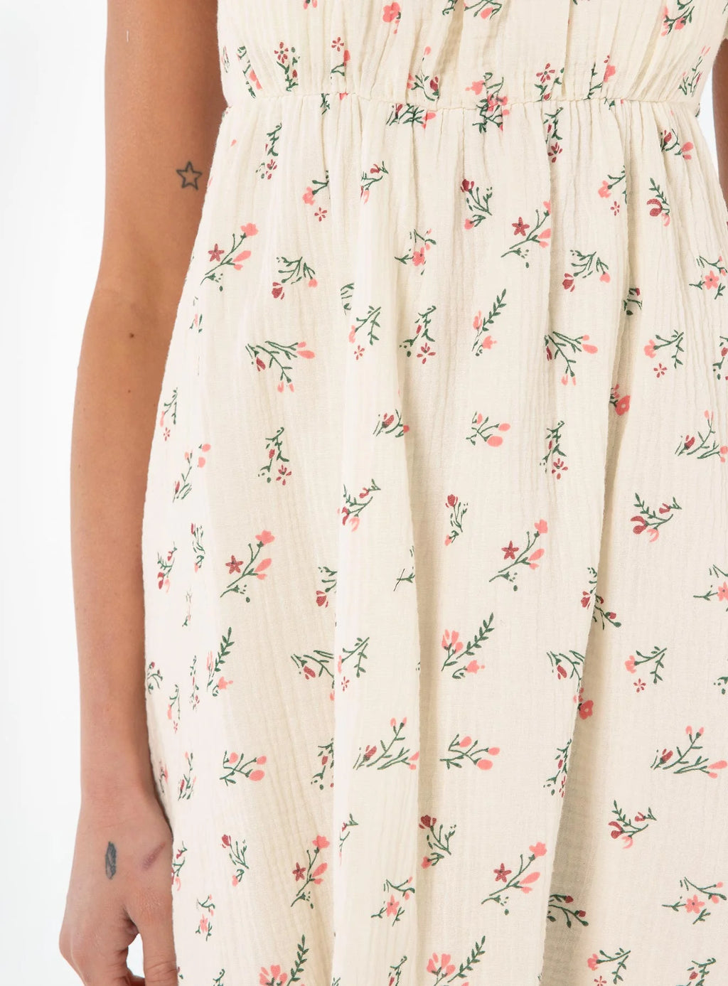 Let's Dance Mini Dress White / Floral