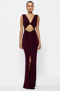 Faith Dress - Black Cherry