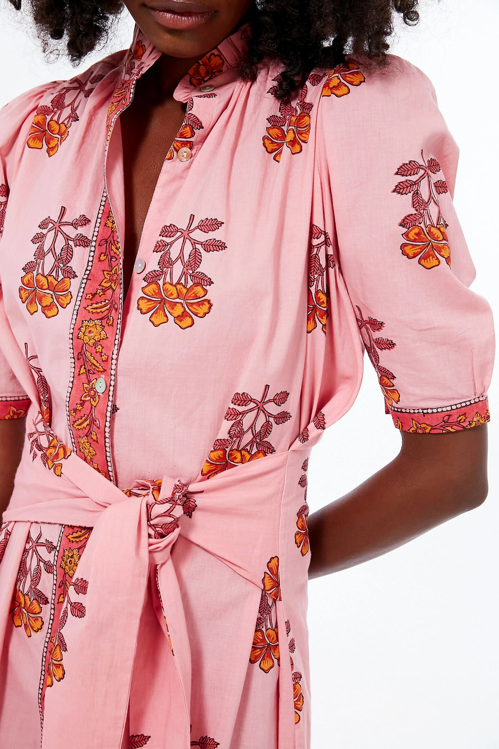 Pink Punch Remi Peony Dress