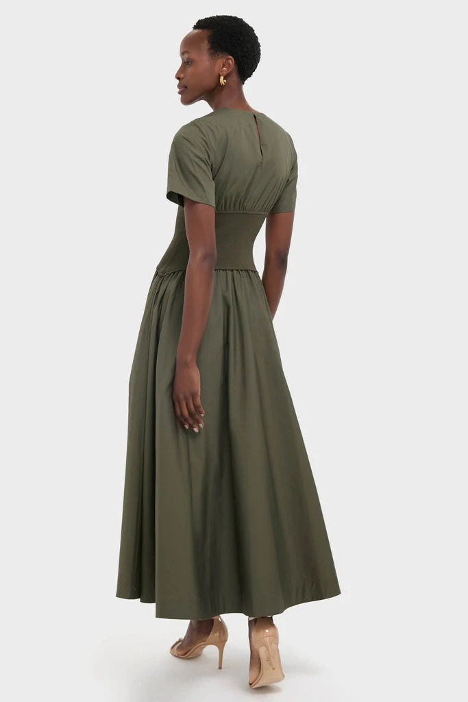 Fern Wrenna Short Sleeve Midi Dress
