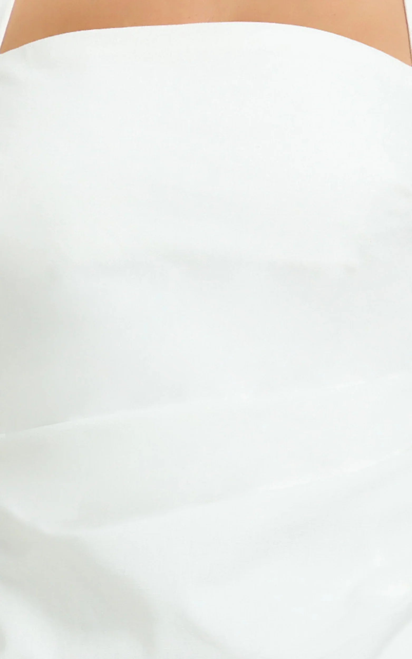 Tamika Mini Dress - Line Mini Dress in Off White