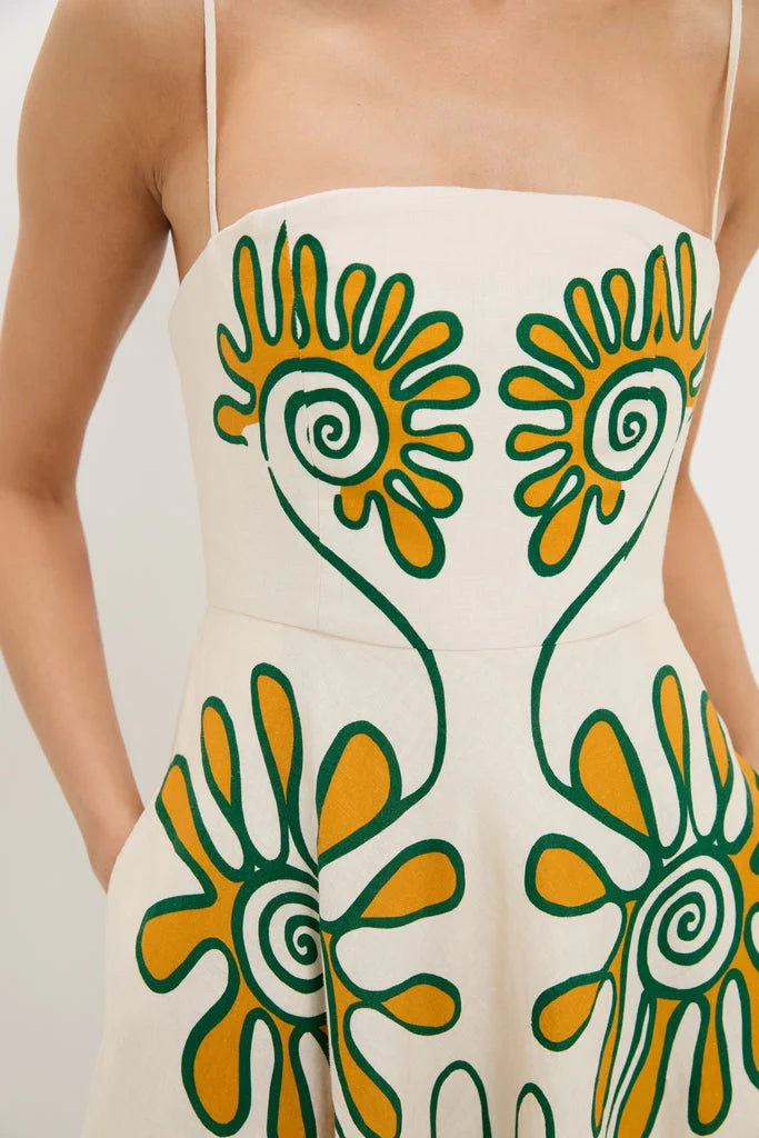 Namur Ivory Delta Dress