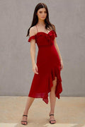 Alana Dress - Red