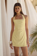 Aera Mini Dress - Lemon