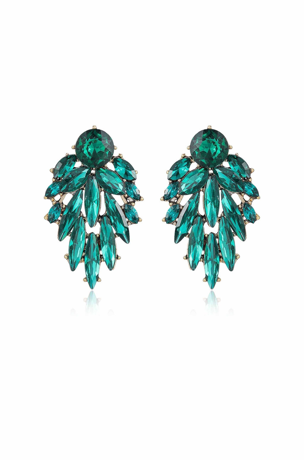 Cry Me A River Earrings - Emerald