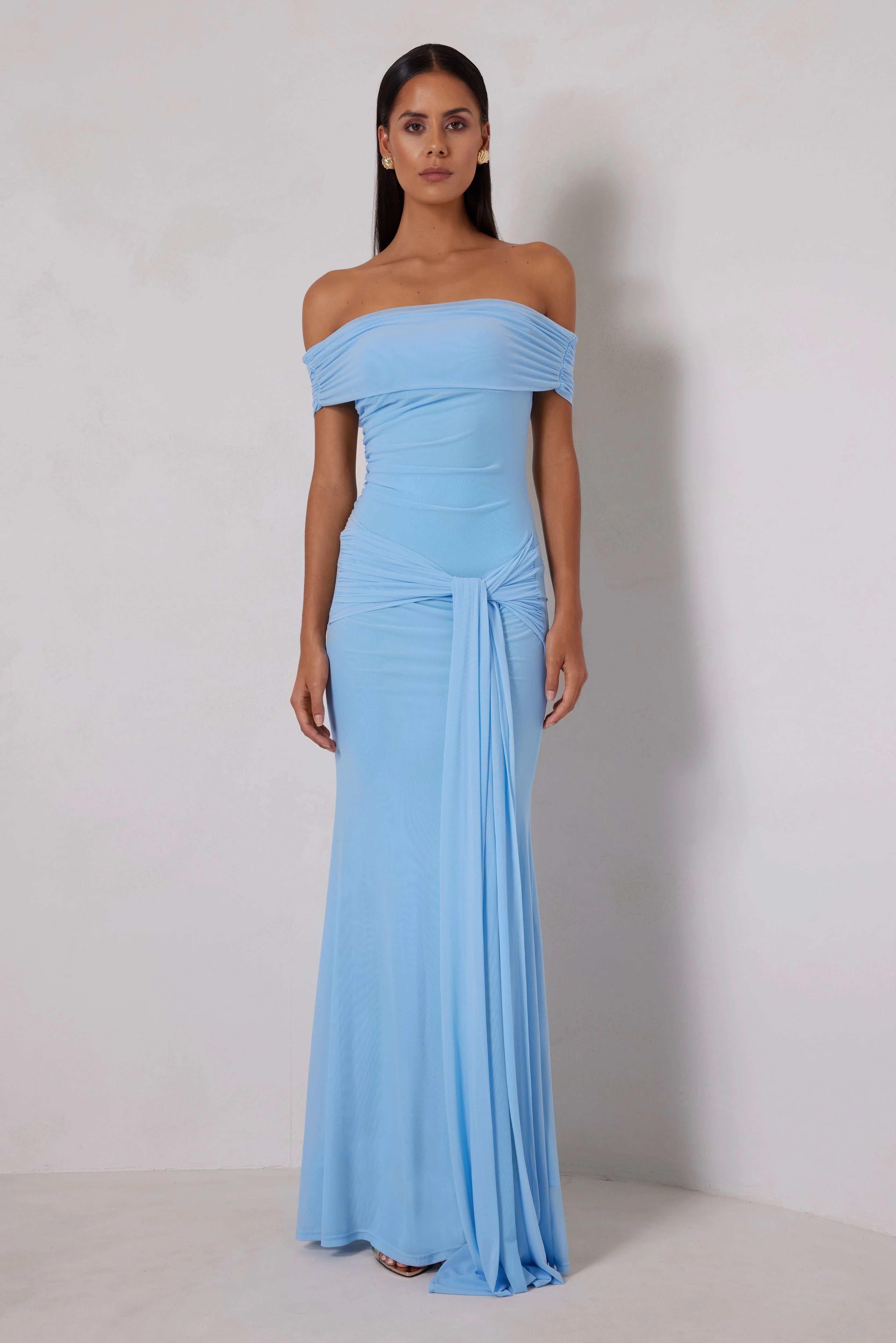 Saylor Dress - Sky Blue