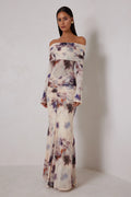 Paige Dress - Watercolour Bloom