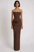 Hilda Gown - Chocolate
