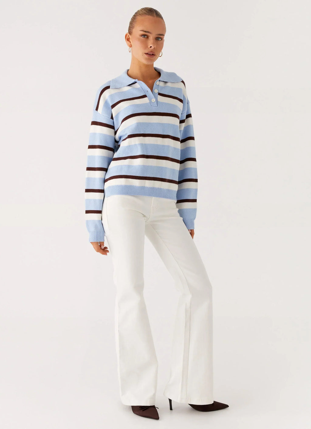 Aldo Bootleg Jeans - White
