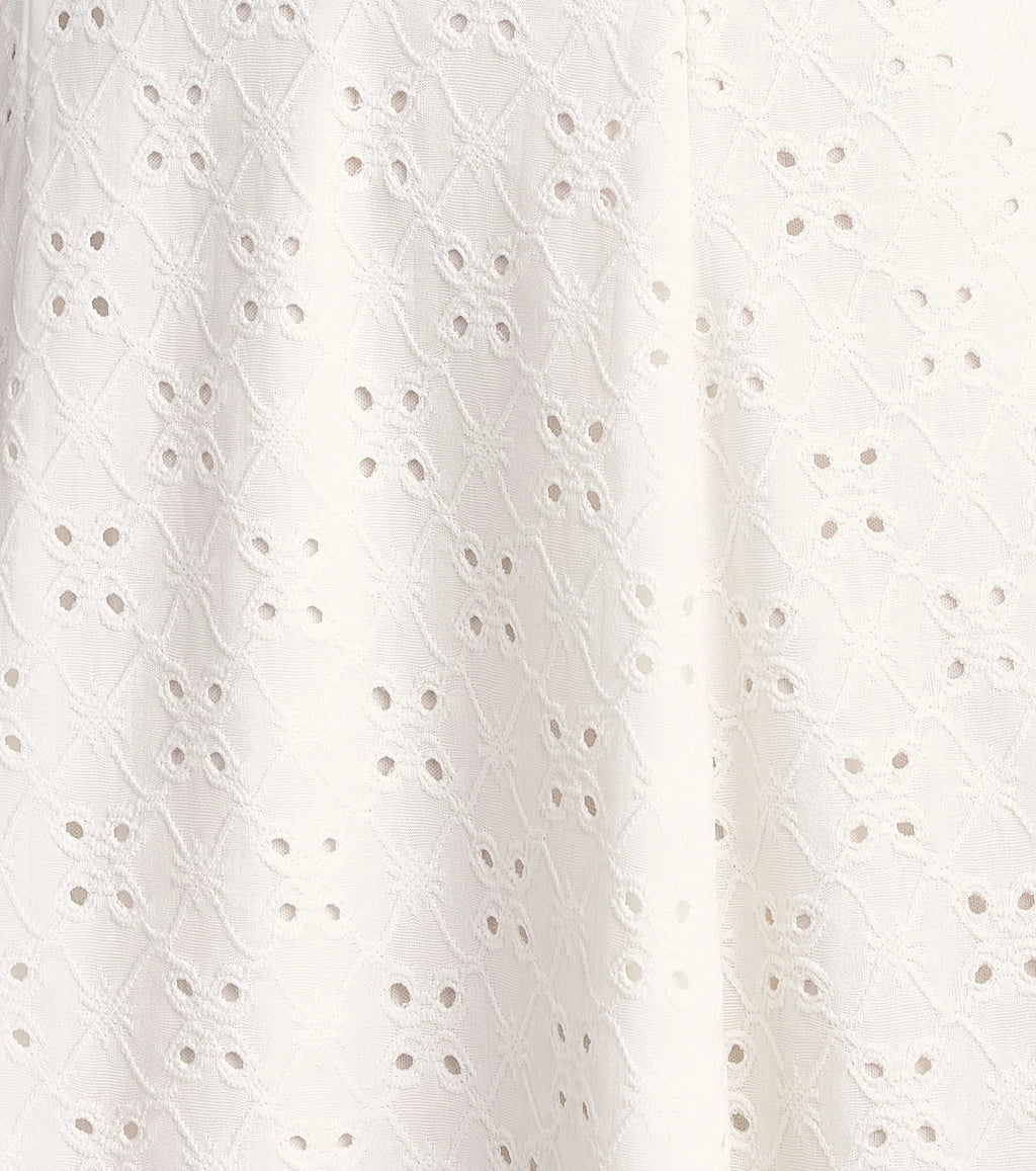 Daytime Darling Eyelet Mini Dress