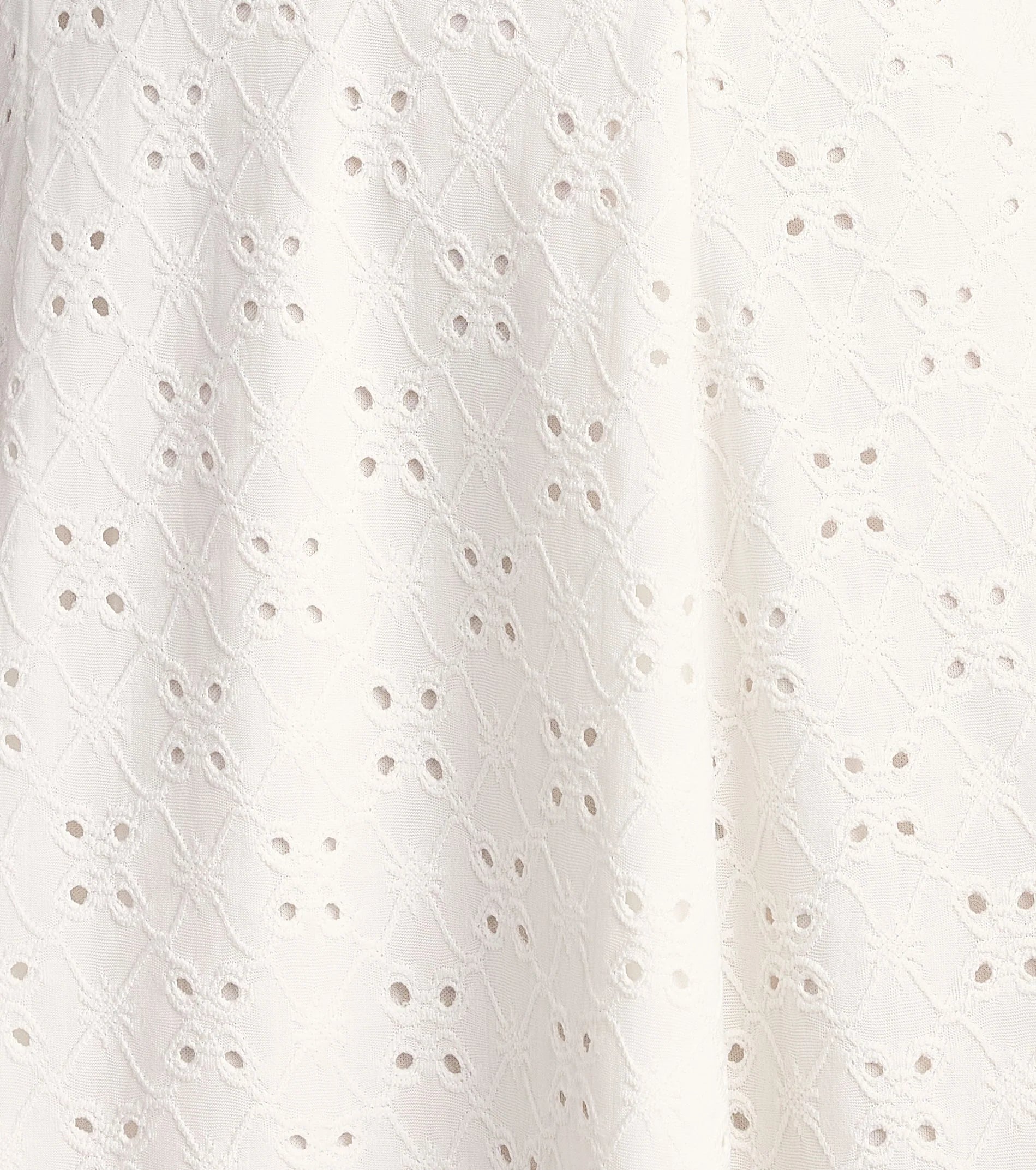 Daytime Darling Eyelet Mini Dress
